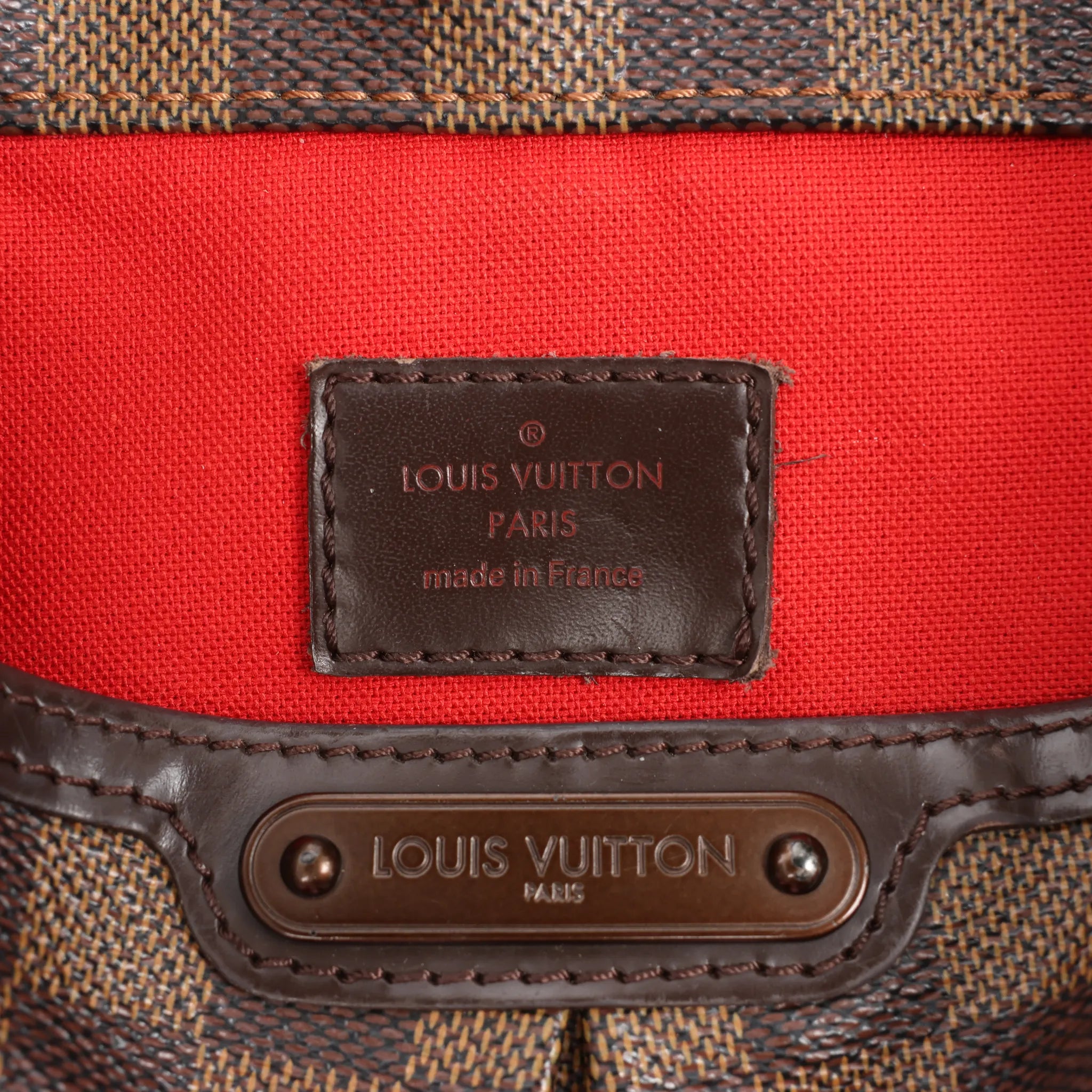 Louis Vuitton Bloomsbury PM Damier Ebene Crossbody Bag in Brown N42251
