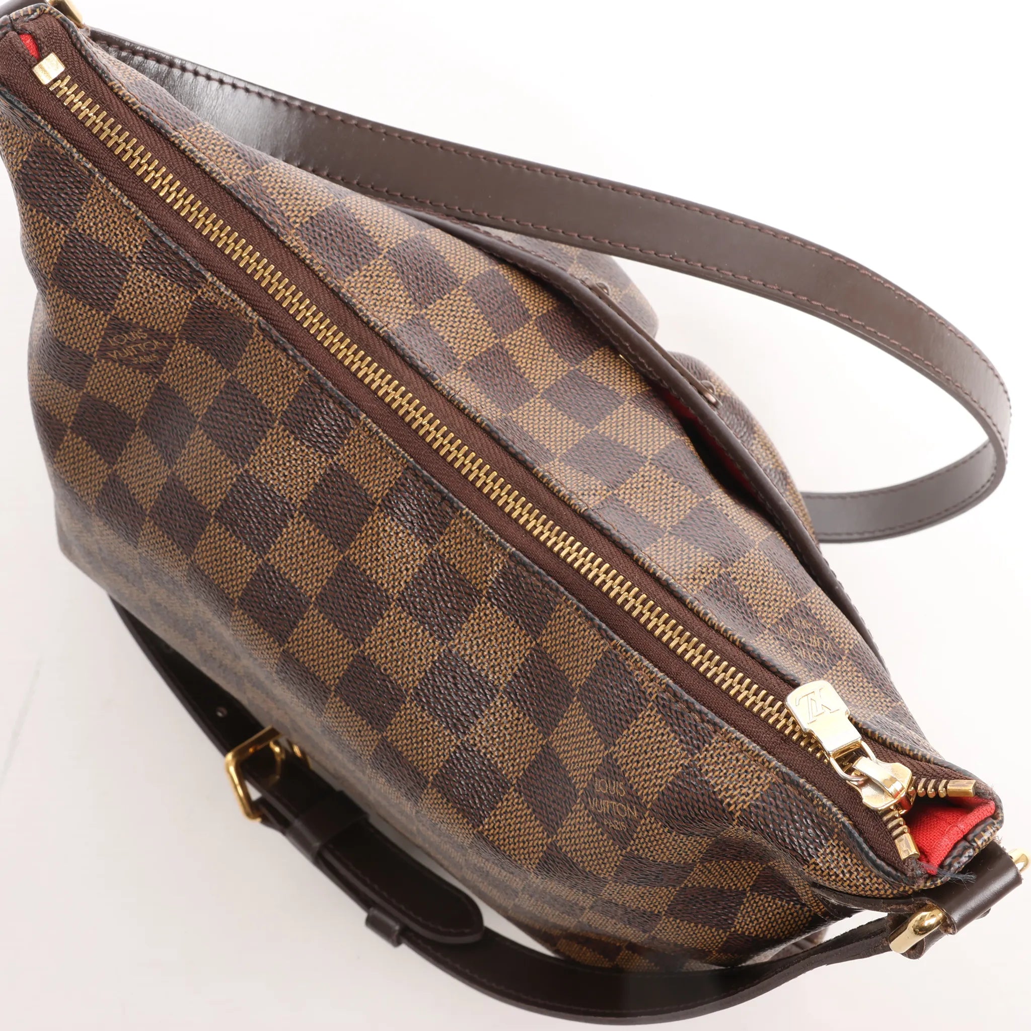Louis Vuitton Bloomsbury PM Damier Ebene Crossbody Bag in Brown N42251
