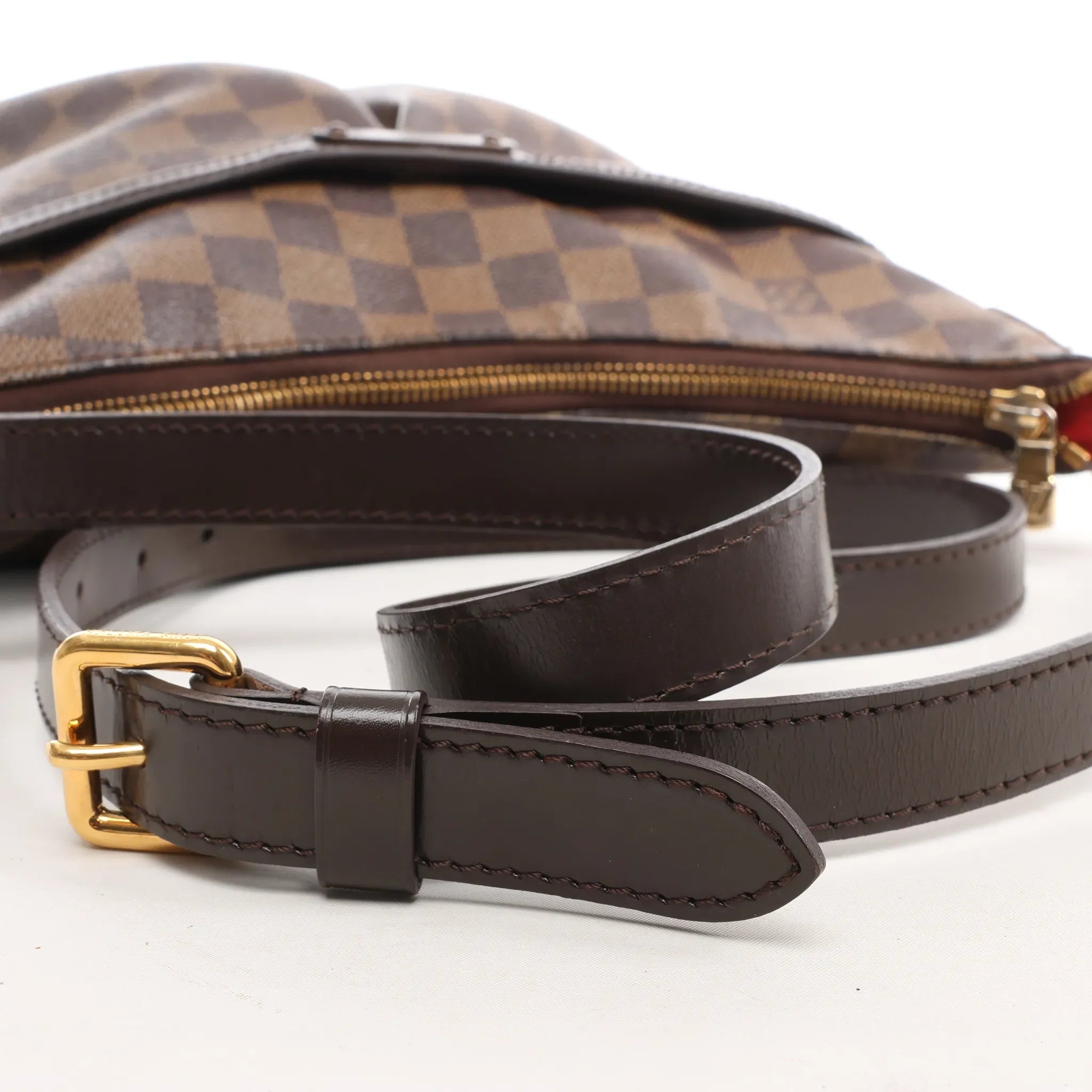 Louis Vuitton Bloomsbury PM Damier Ebene Crossbody Bag in Brown N42251