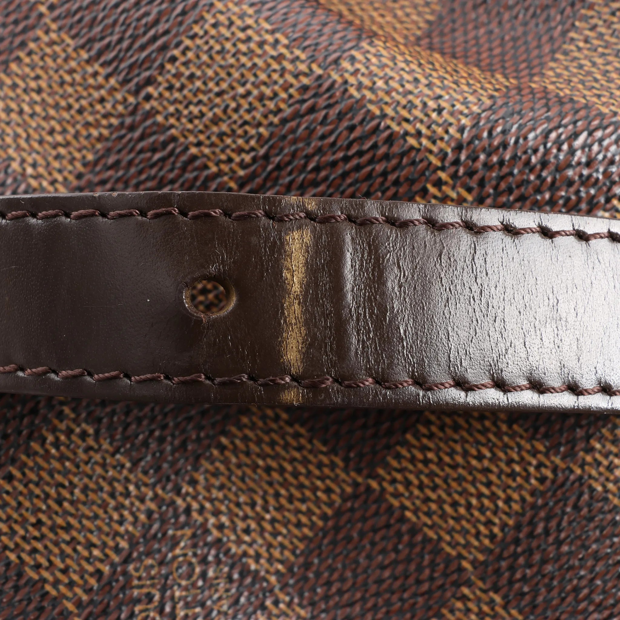 Louis Vuitton Bloomsbury PM Damier Ebene Crossbody Bag in Brown N42251