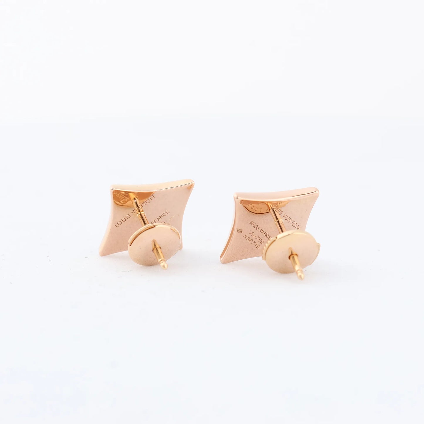 Boucles d'oreilles Louis Vuitton Blossom Puz Star Nakre Shells 750(PG) 3,7 g 464622 A08710