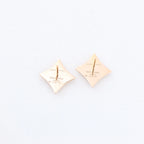 Louis Vuitton Blossom Puz Star Nakre Shells Earrings 750(PG) 3.7g 464622 A08710