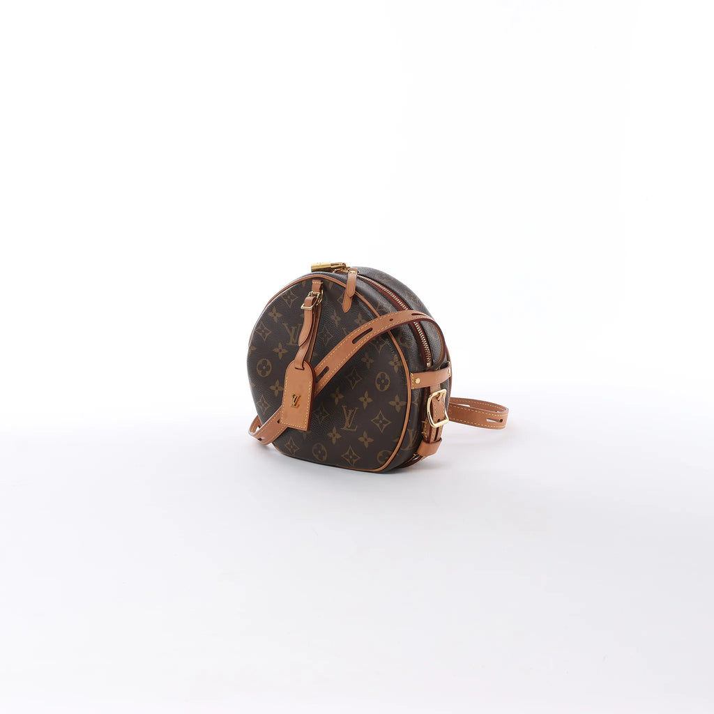 Louis Vuitton Boite Chapeau Souple MM Monogram Leather Crossbody Bag in Brown M52294