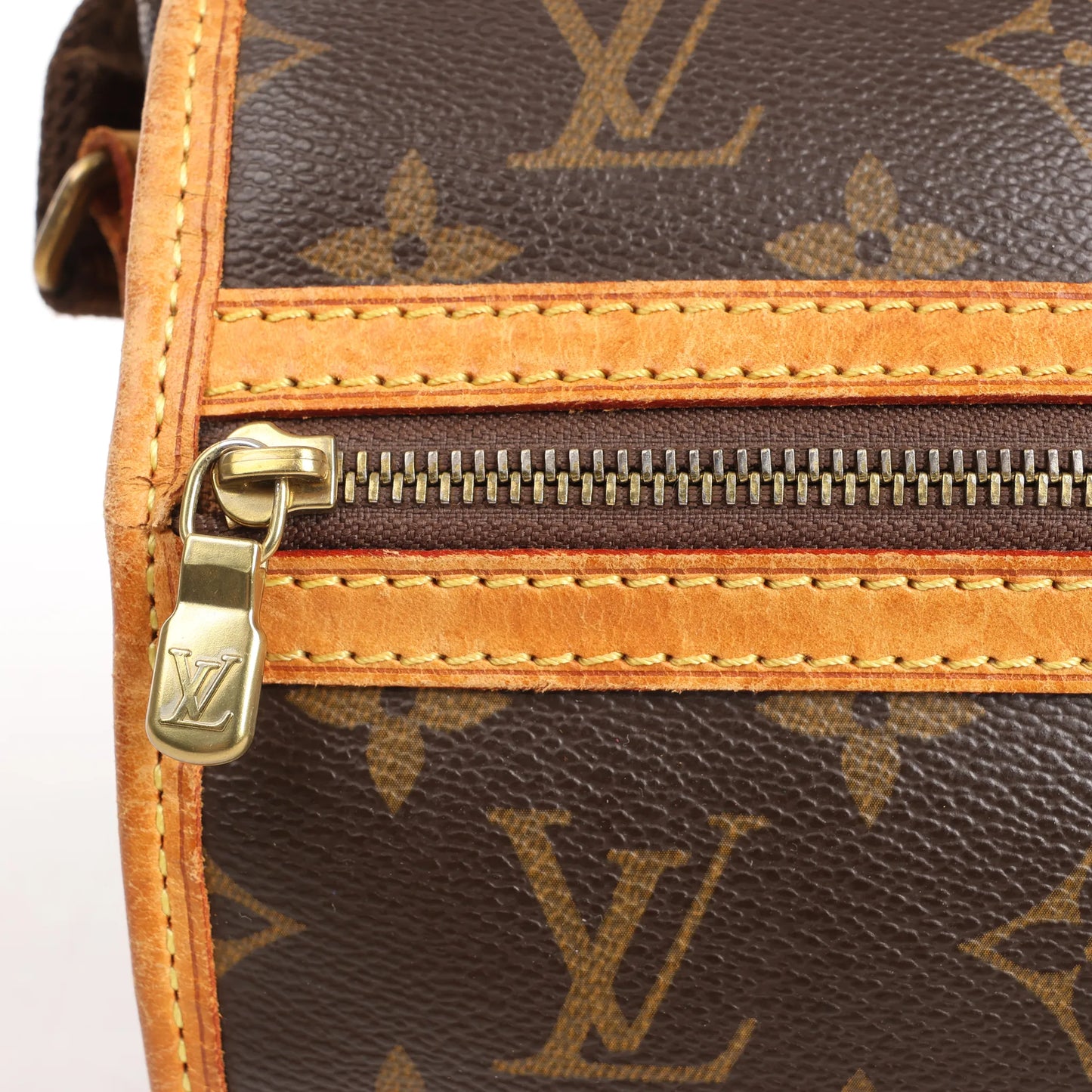 Louis Vuitton Bosphor PM Monogram Crossbody Bag in Braun