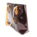 Louis Vuitton Brentwood Vernis Leather Tote Shoulder Bag in Amarante Purple M91994
