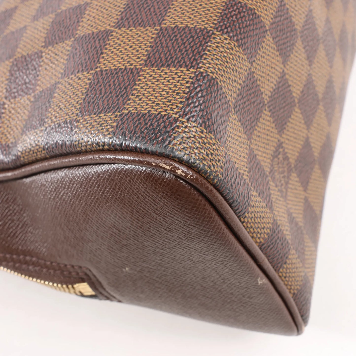 Louis Vuitton Damier Ebene Brera Handbag in Brown N51150