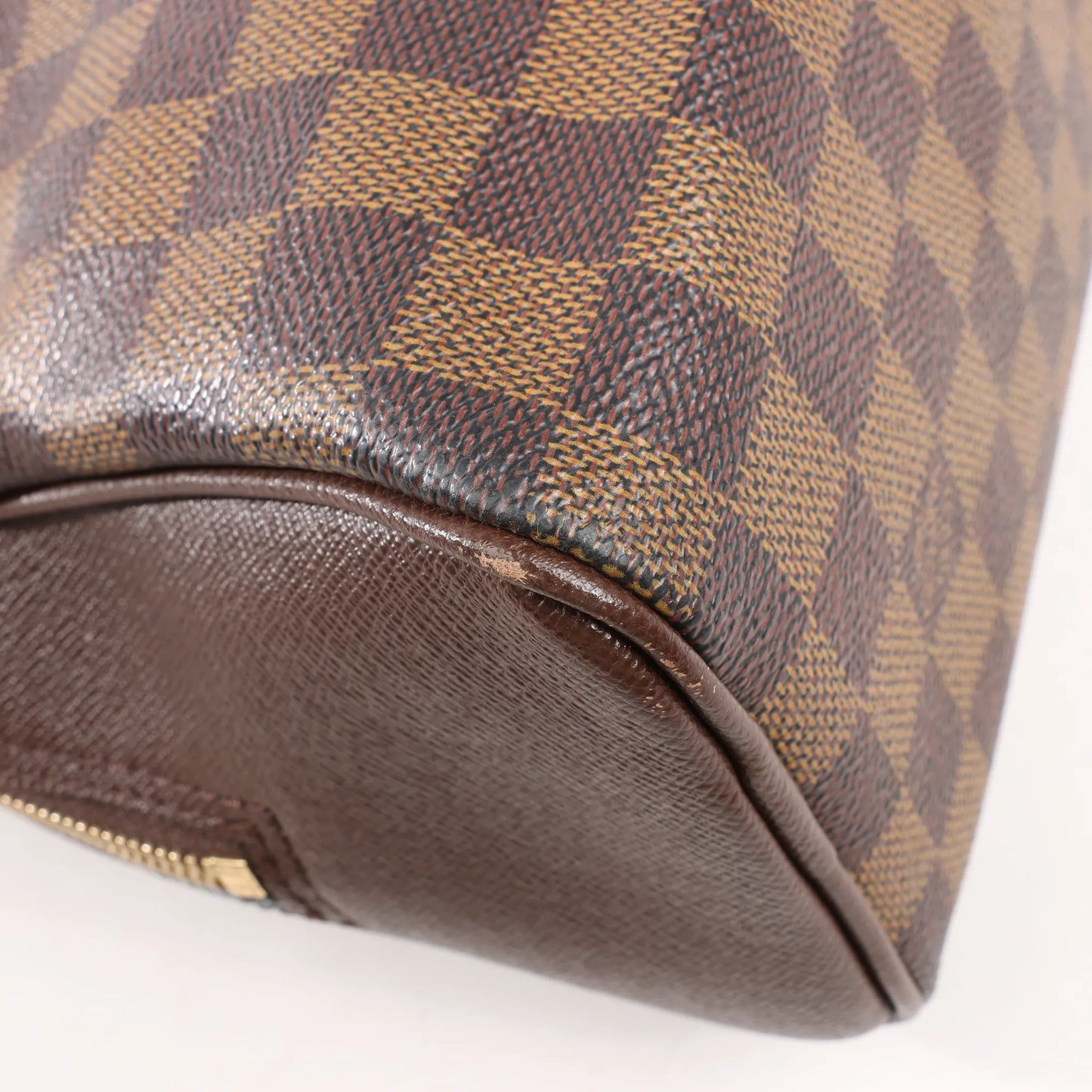 Louis Vuitton Damier Ebene Brera Handbag in Brown N51150