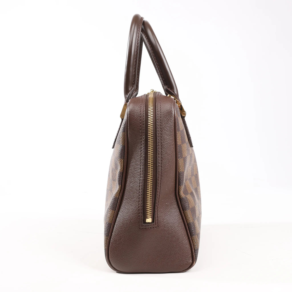Louis Vuitton Damier Ebene Brera Handbag in Brown N51150