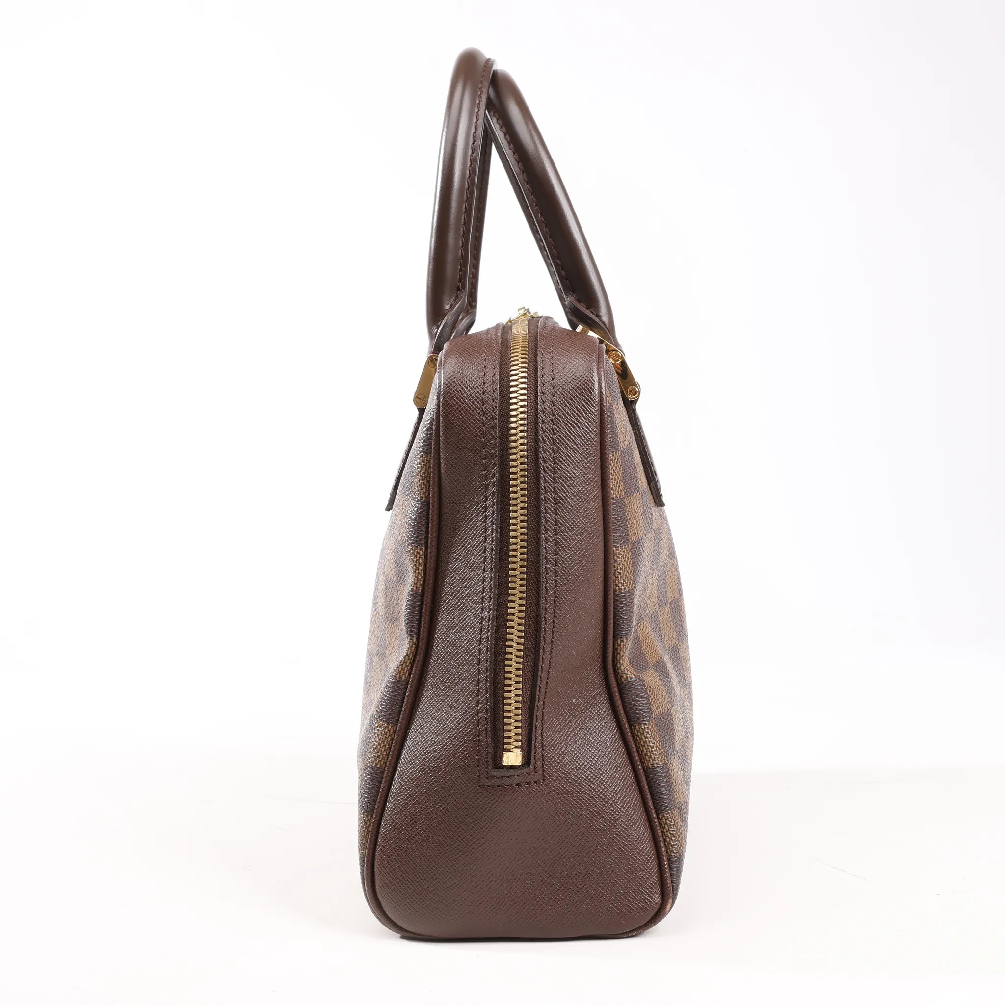 Louis Vuitton Damier Ebene Brera Handbag in Brown N51150