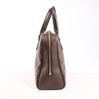 Louis Vuitton Damier Ebene Brera Handbag in Brown N51150