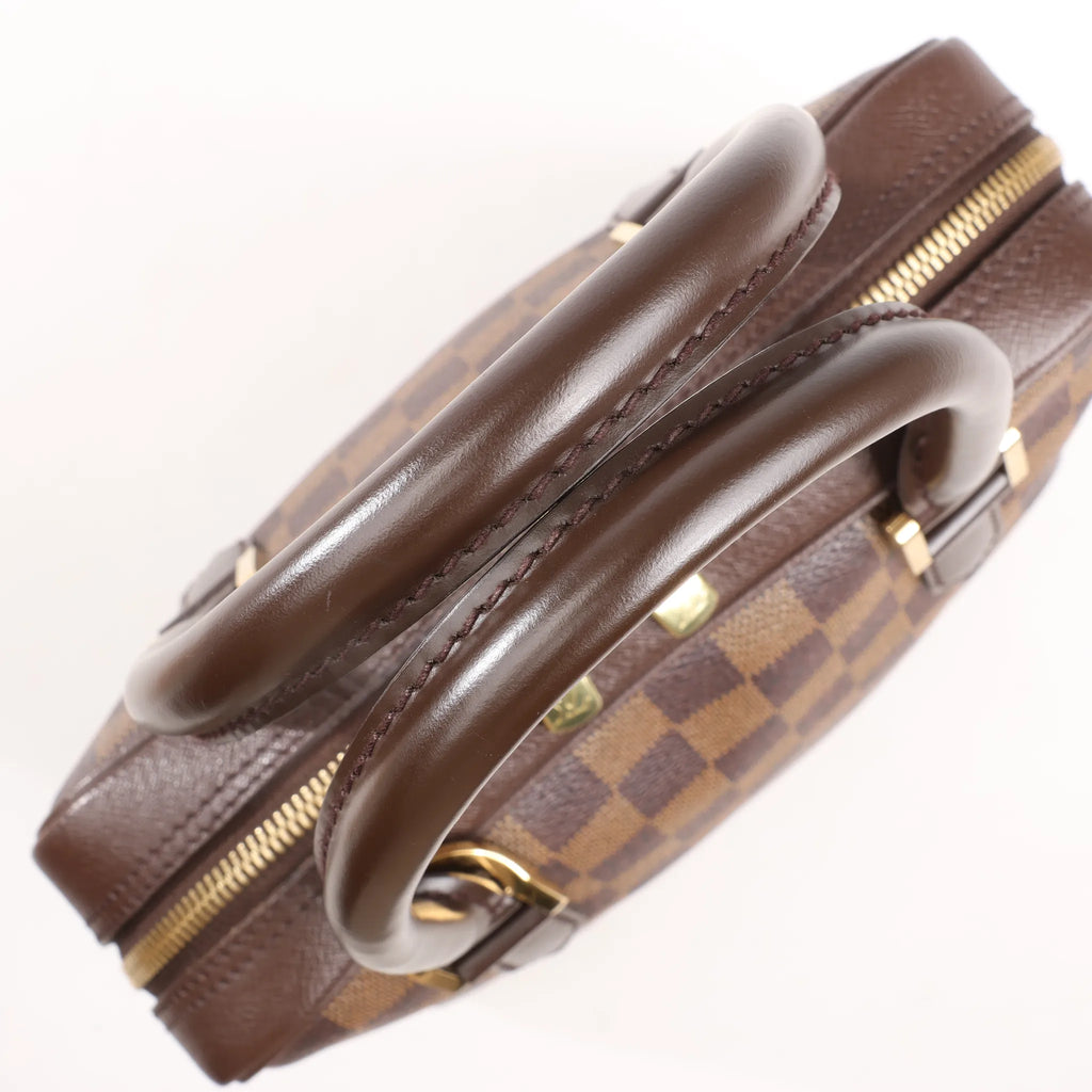 Louis Vuitton Damier Ebene Brera Handbag in Brown N51150