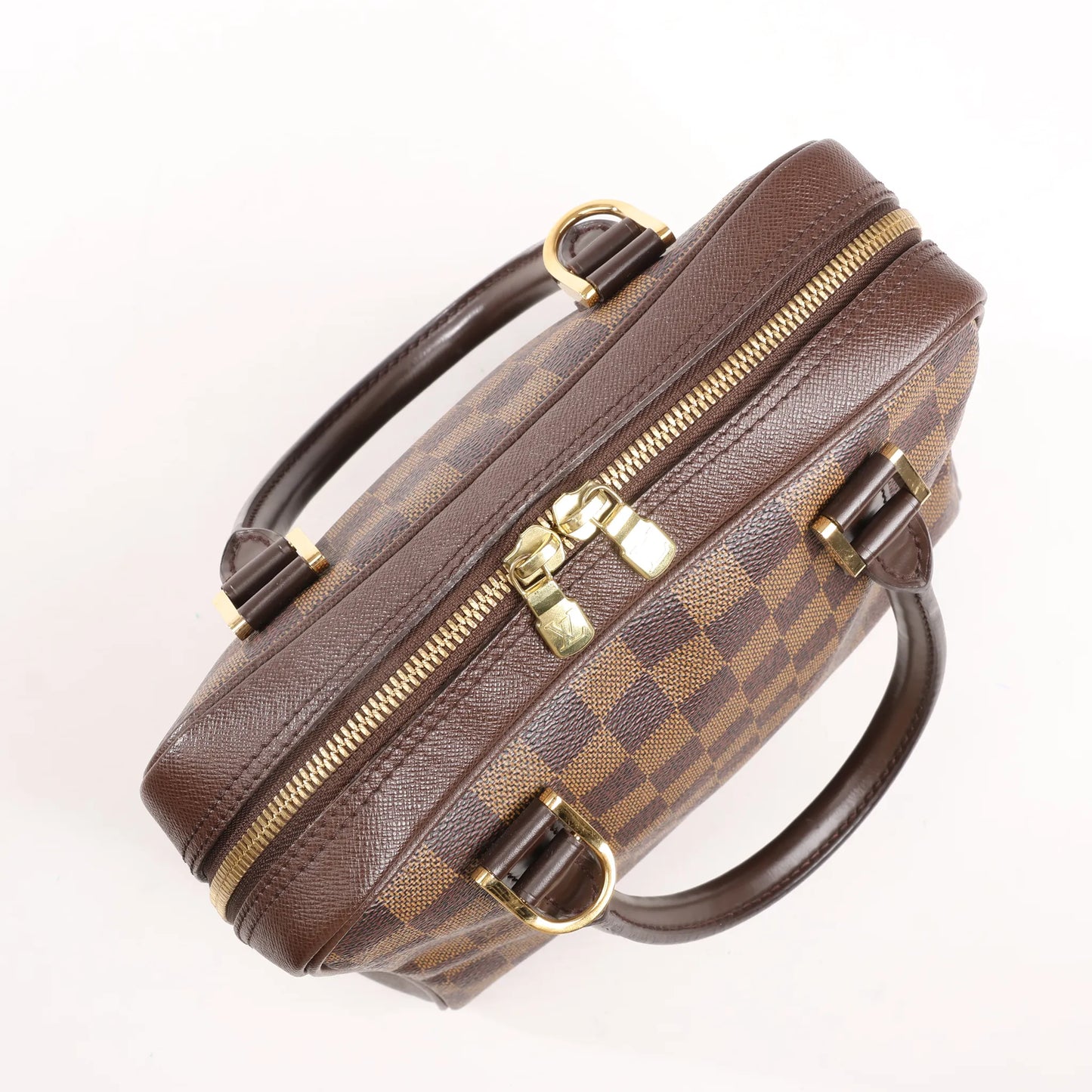 Louis Vuitton Damier Ebene Brera Handbag in Brown N51150