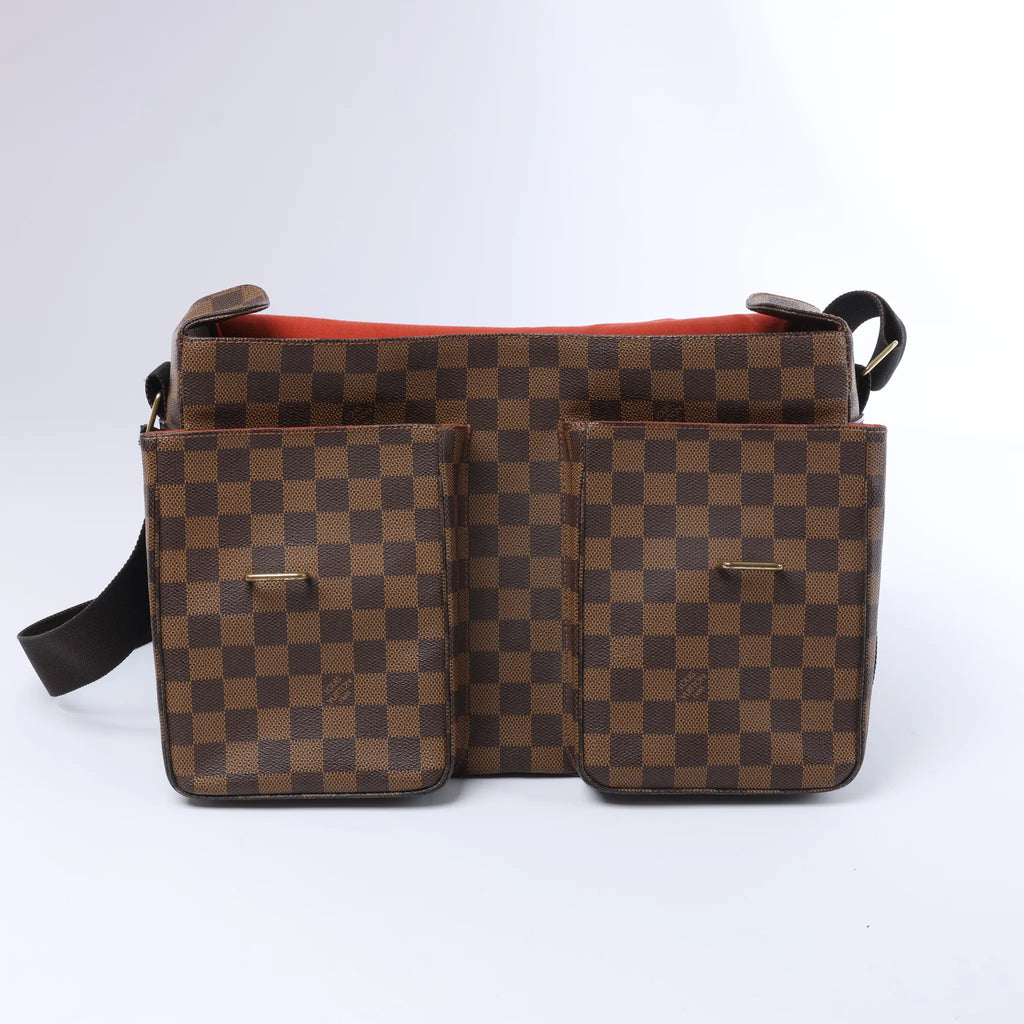 Louis Vuitton Broadway Damier Ebene Messenger Crossbody Bag in Brown N42270