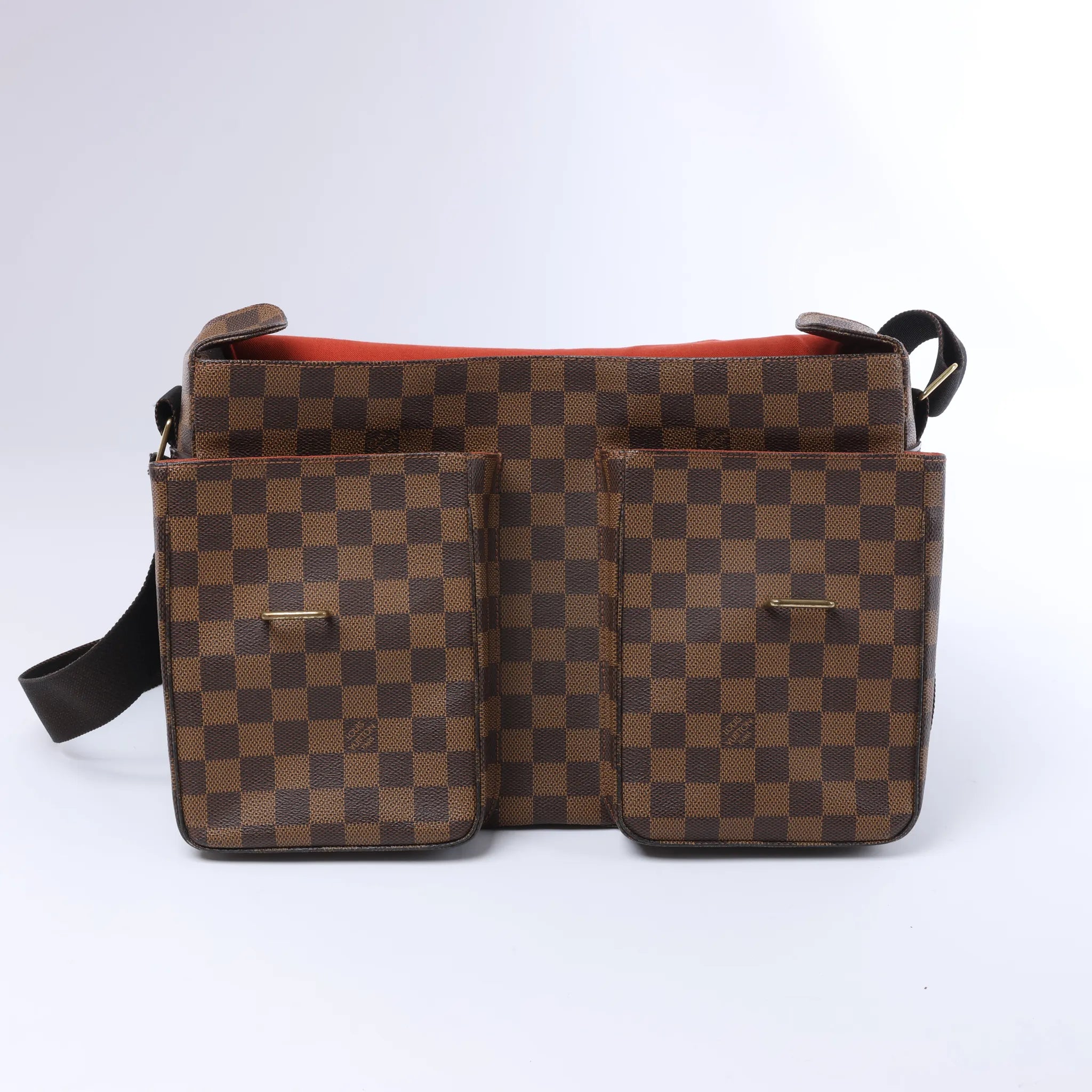 Louis Vuitton Broadway Damier Ebene Messenger Crossbody Bag in Brown N42270