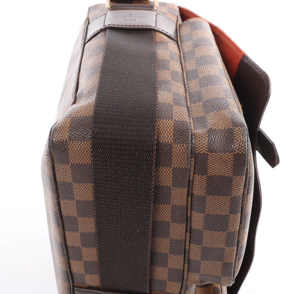 Louis Vuitton Broadway Damier Ebene Shoulder Bag in Brown N42270