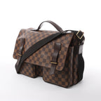 Louis Vuitton Broadway Damier Ebene Shoulder Bag in Brown N42270