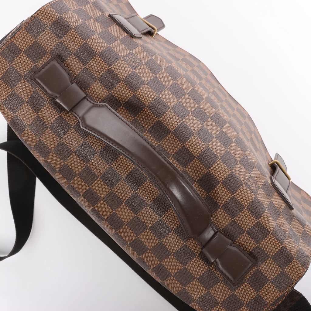 Louis Vuitton Broadway Damier Ebene Shoulder Bag in Brown N42270