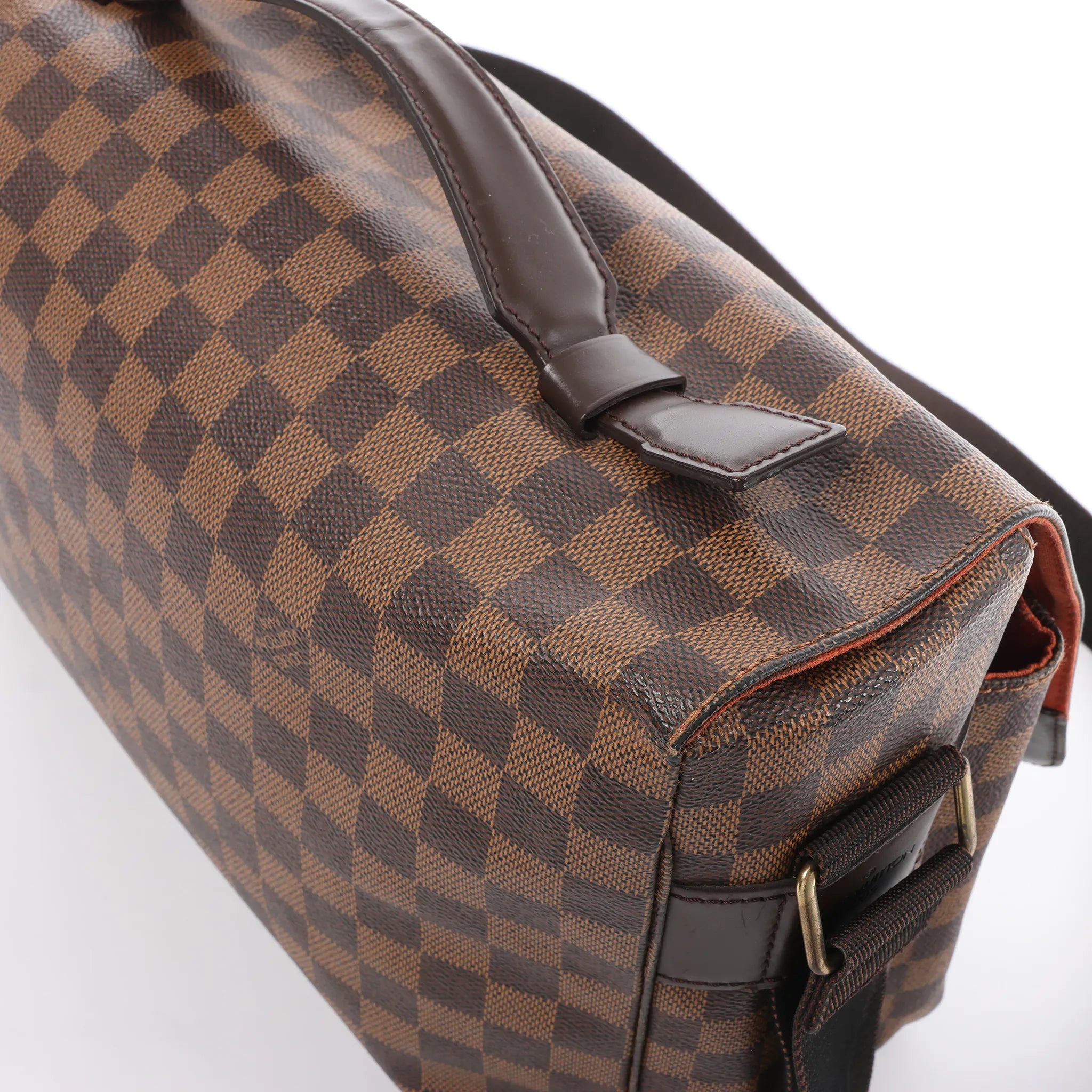 Louis Vuitton Broadway Damier Ebene Shoulder Bag in Brown N42270