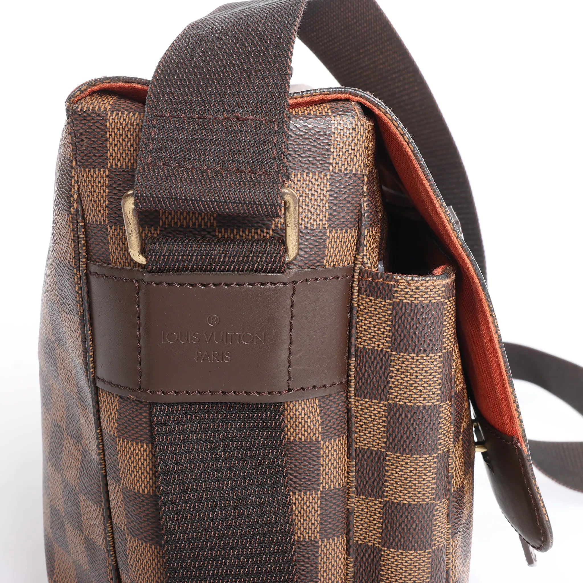 Louis Vuitton Broadway Damier Ebene Shoulder Bag in Brown N42270