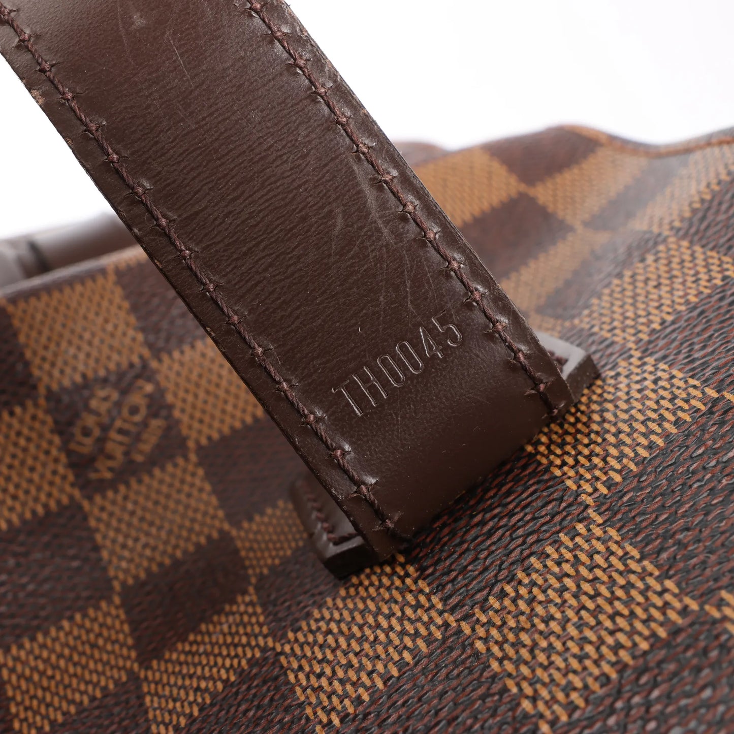 Louis Vuitton Broadway Damier Ebene Shoulder Bag in Brown N42270