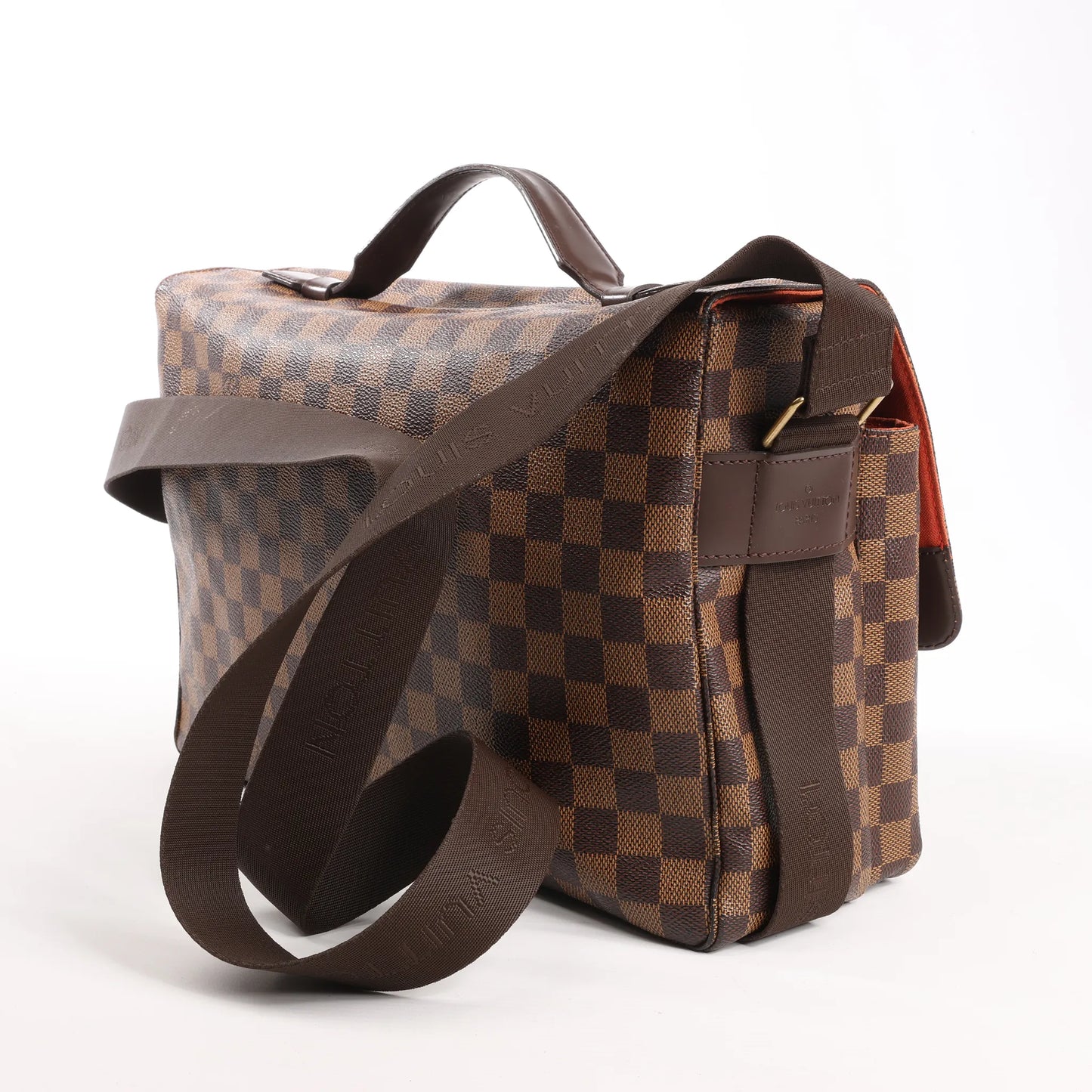 Louis Vuitton Broadway Damier Ebene Shoulder Bag in Brown N42270