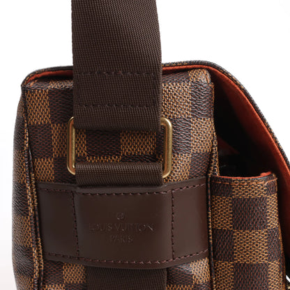 Louis Vuitton Broadway Damier Ebene Shoulder Bag in Brown N42270