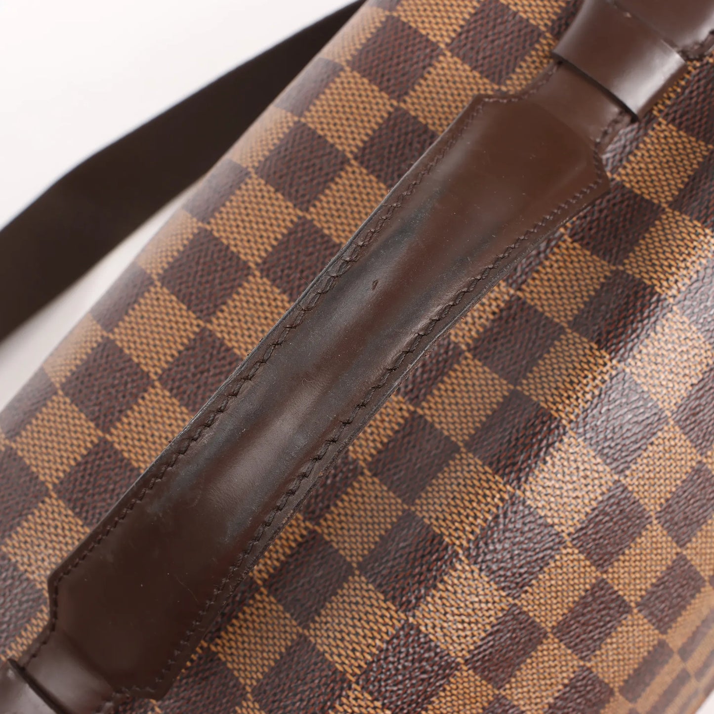 Louis Vuitton Broadway Damier Ebene Shoulder Bag in Brown N42270