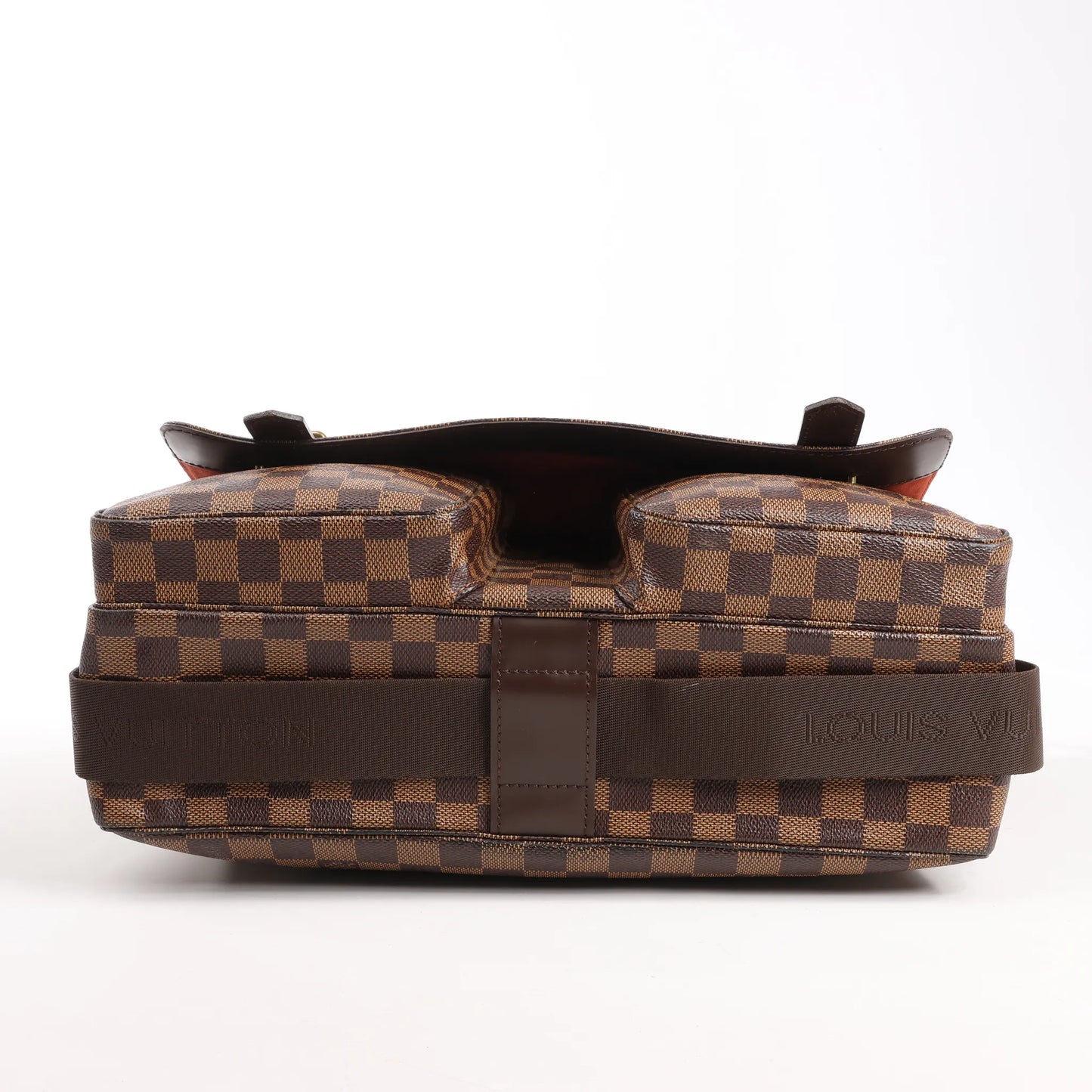 Louis Vuitton Broadway Damier Ebene Shoulder Bag in Brown N42270