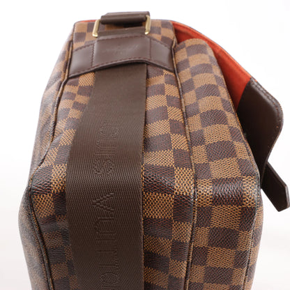 Louis Vuitton Broadway Damier Ebene Shoulder Bag in Brown N42270