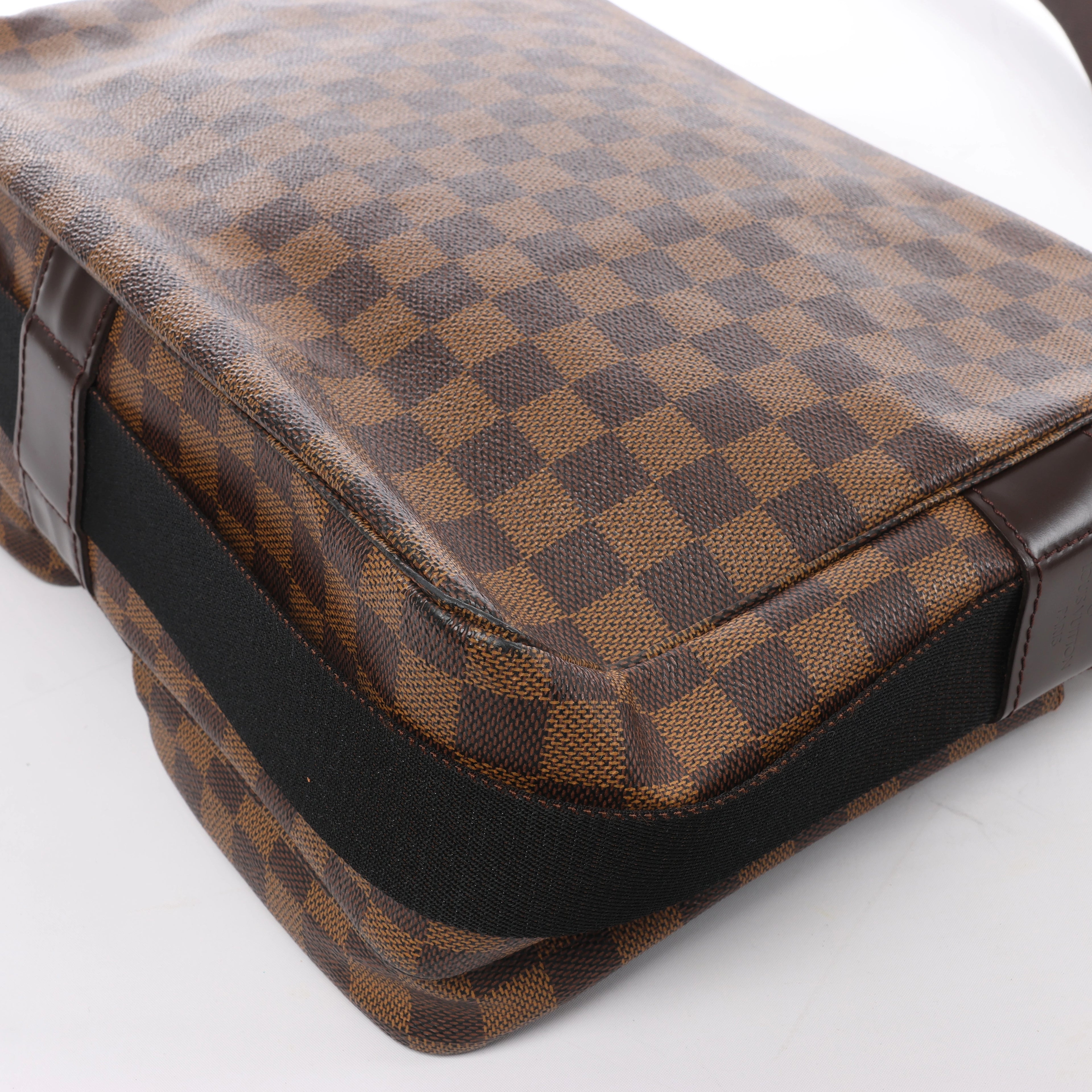 Louis Vuitton Broadway Damier Ebene Messenger Shoulder Bag in Brown N42270