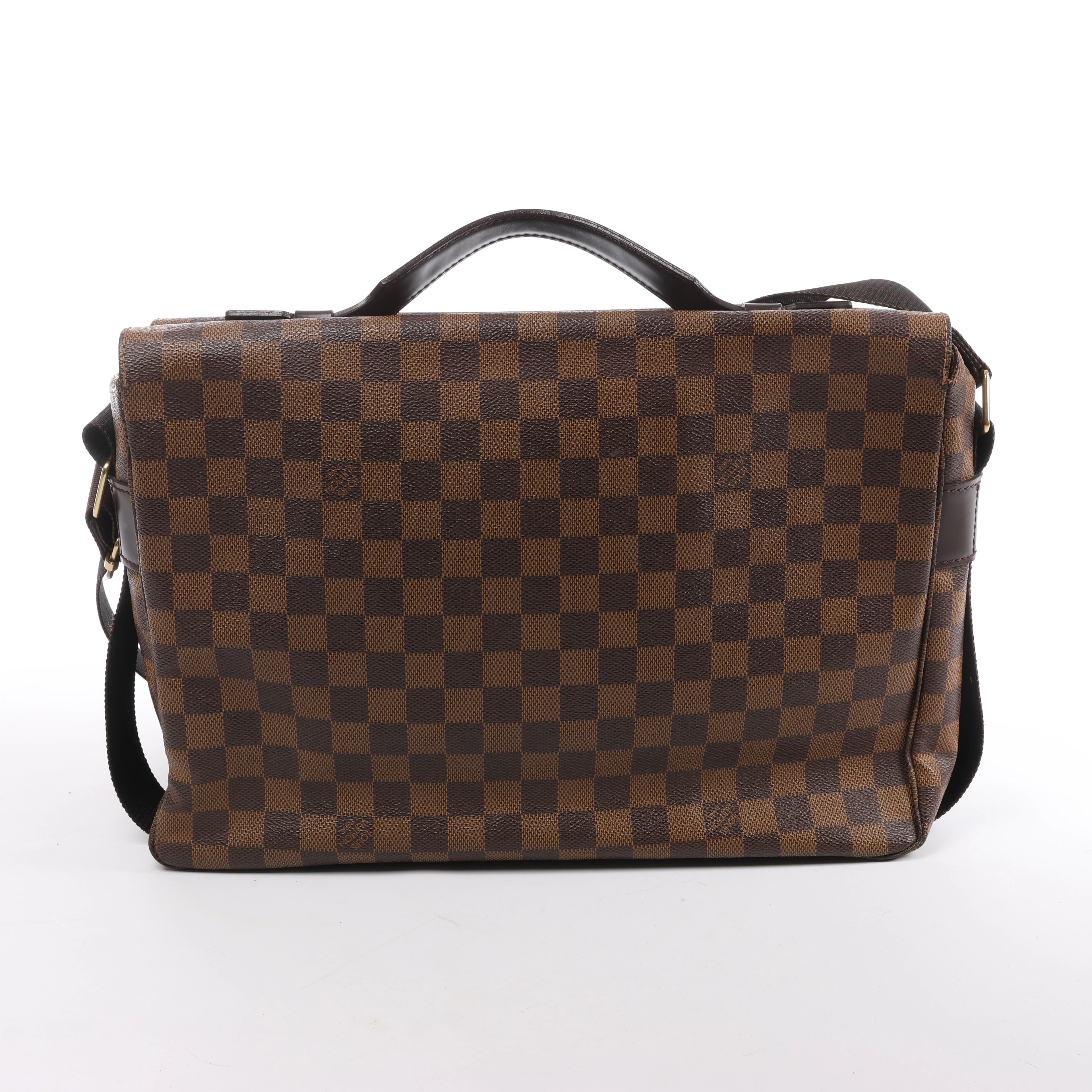 Louis Vuitton Broadway Damier Ebene Messenger Shoulder Bag in Brown N42270