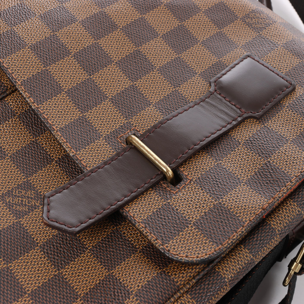 Louis Vuitton Broadway Damier Ebene Messenger Shoulder Bag in Brown N42270