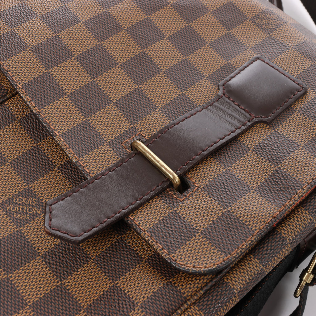 Louis Vuitton Broadway Damier Ebene Messenger Shoulder Bag in Brown N42270