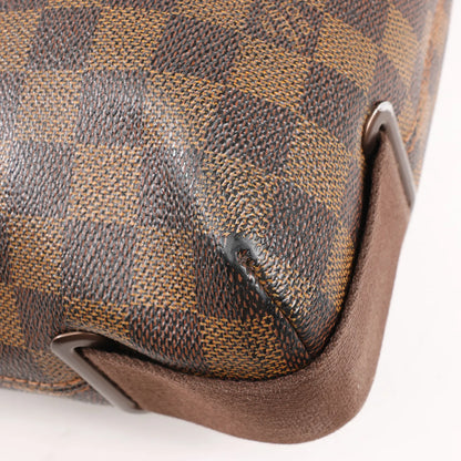 Louis Vuitton Damier Ebene Brooklyn MM Crossbody Bag in Brown N51211