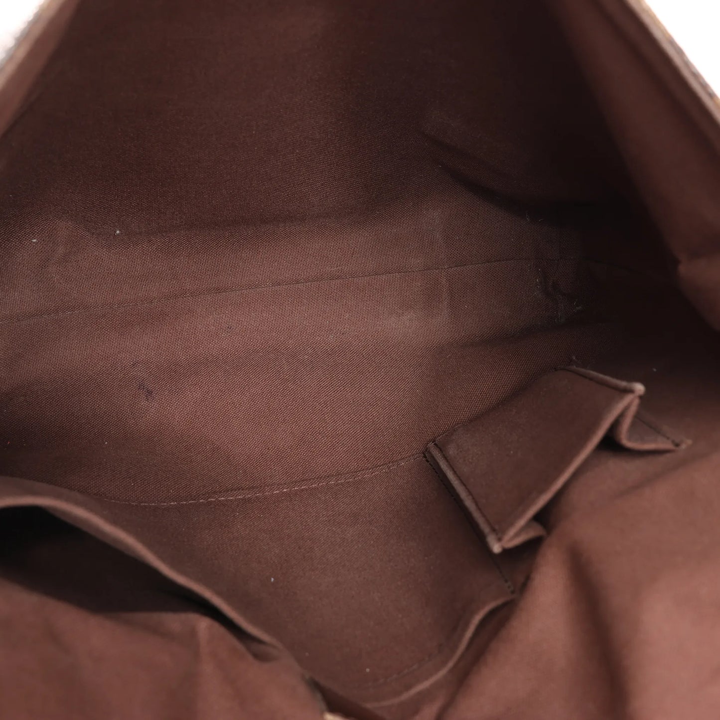 Louis Vuitton Damier Ebene Brooklyn MM Crossbody Bag in Brown N51211