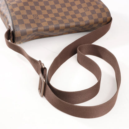Louis Vuitton Damier Ebene Brooklyn MM Crossbody Bag in Brown N51211