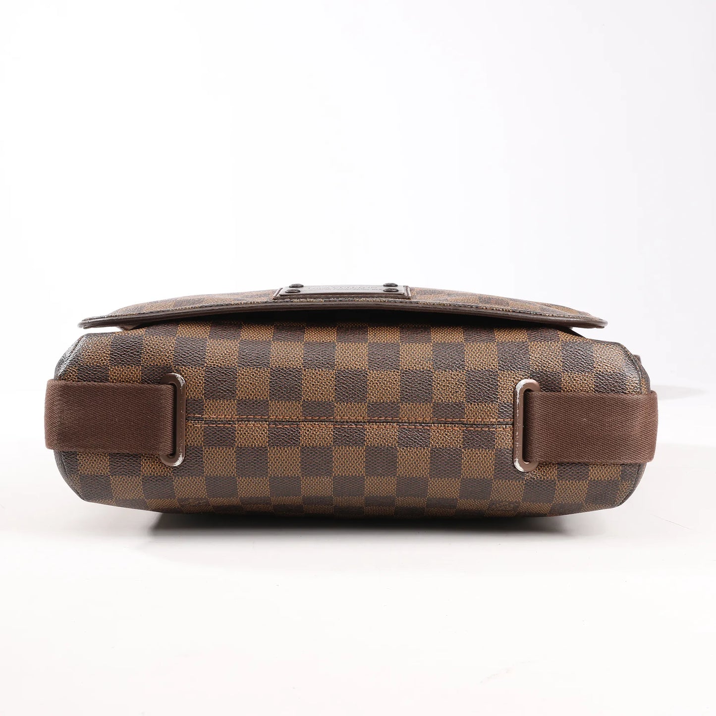 Louis Vuitton Damier Ebene Brooklyn MM Crossbody Bag in Brown N51211