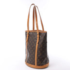 Louis Vuitton Bucket GM Monogram Canvas Shoulder Bag in Brown M42236