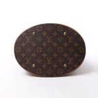 Louis Vuitton Bucket GM Monogram Canvas Shoulder Bag in Brown M42236