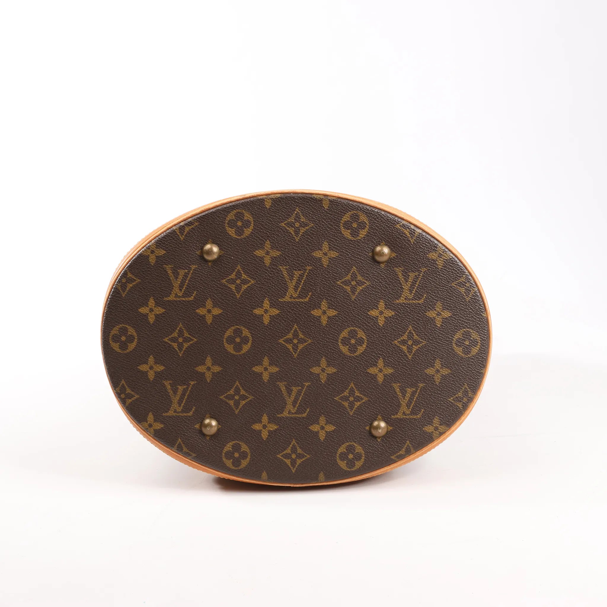 Louis Vuitton Monogram Canvas Bucket GM Shoulder Bag M42236