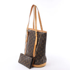 Louis Vuitton Bucket GM Monogram Canvas Shoulder Bag in Brown M42236