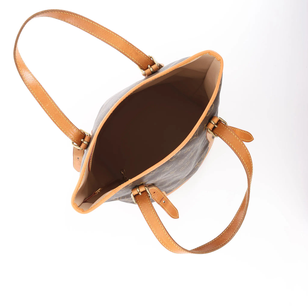 Louis Vuitton Bucket GM Monogram Canvas Shoulder Bag in Brown M42236