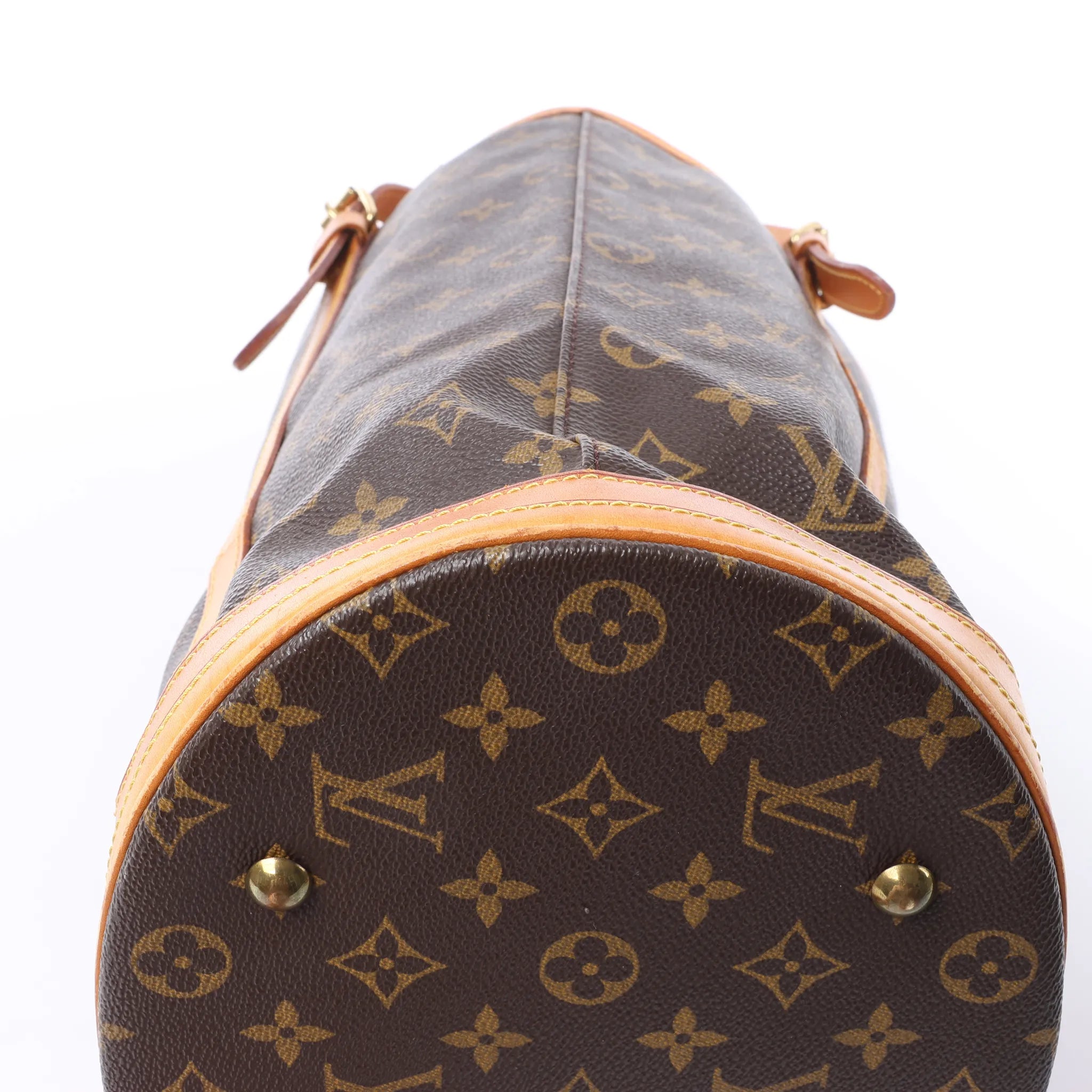 Louis Vuitton Bucket GM Monogram Canvas Shoulder Bag in Brown M42236