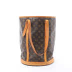 Louis Vuitton Bucket GM Monogram Canvas Shoulder Bag in Brown M42236
