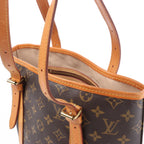 Louis Vuitton Bucket GM Monogram Canvas Shoulder Bag in Brown M42236