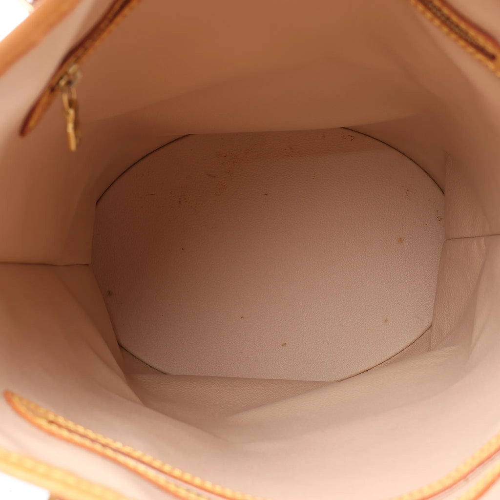 Louis Vuitton Bucket GM Monogram Canvas Shoulder Bag in Brown