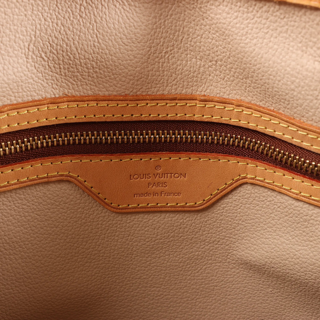 Louis Vuitton Bucket GM Monogram Canvas Shoulder Bag in Brown M42236