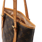 Louis Vuitton Bucket GM Monogram Canvas Shoulder Bag in Brown M42236