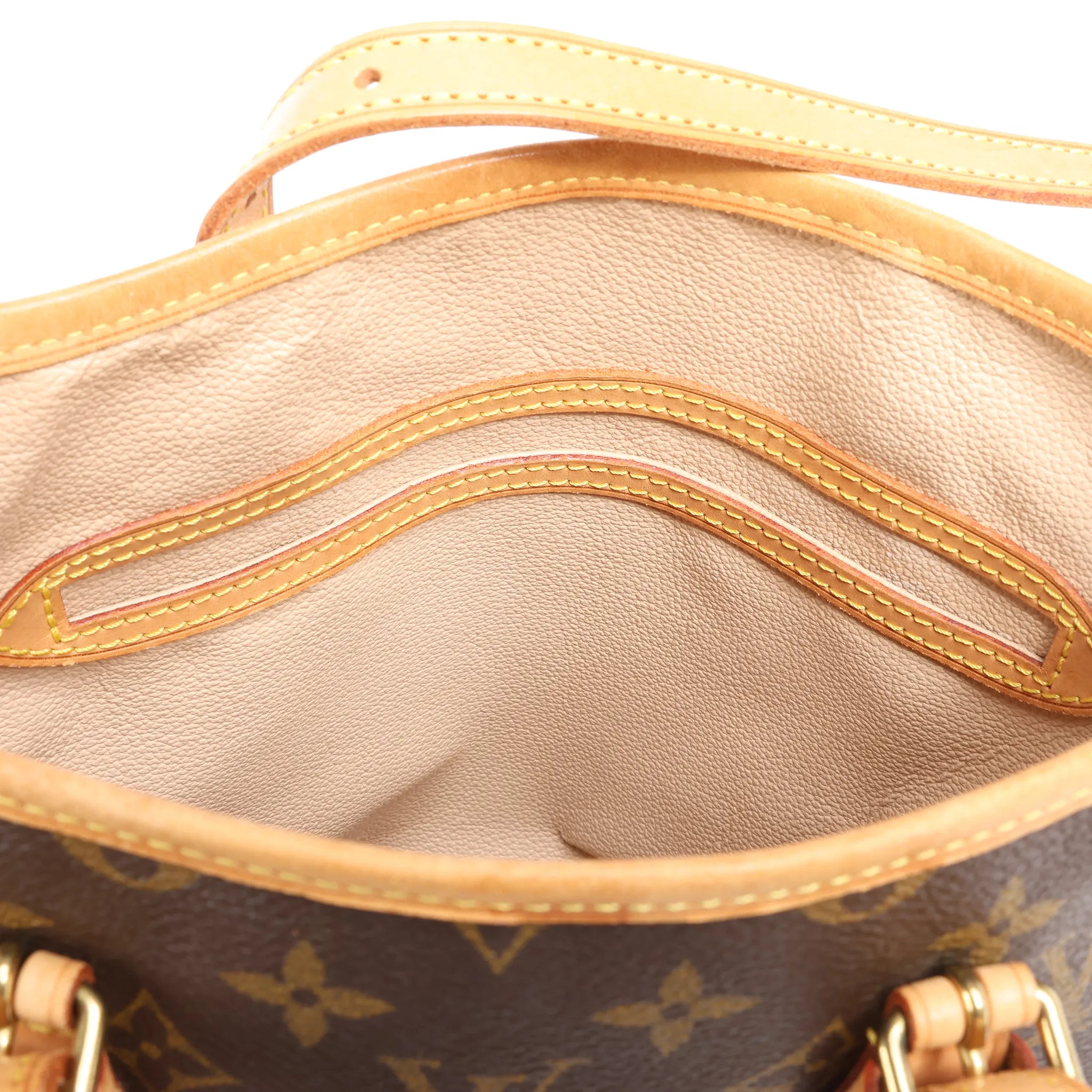 Louis Vuitton Bucket PM Monogram Canvas Shoulder Bag in Brown M42238