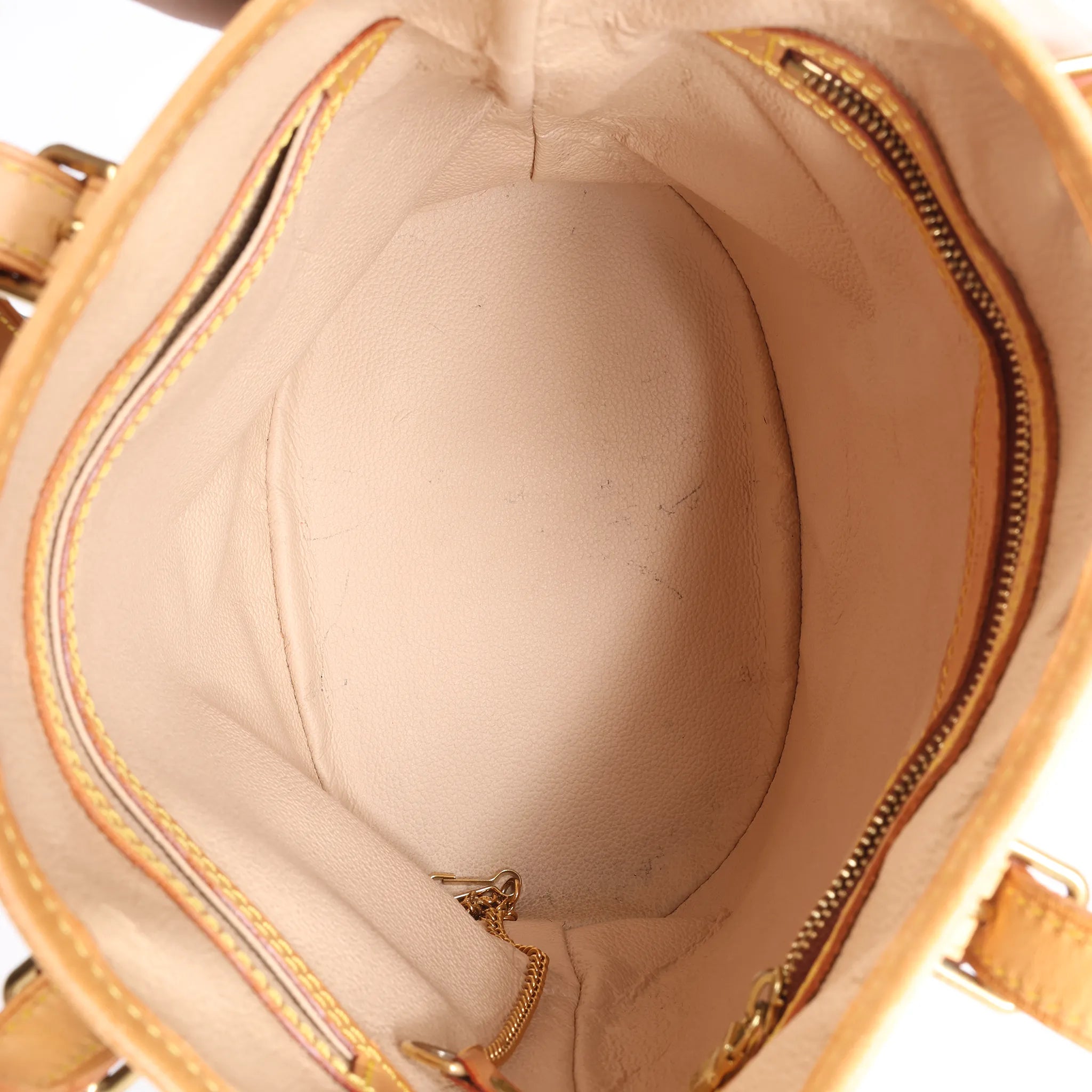 Louis Vuitton Bucket PM Monogram Canvas Shoulder Bag in Brown M42238